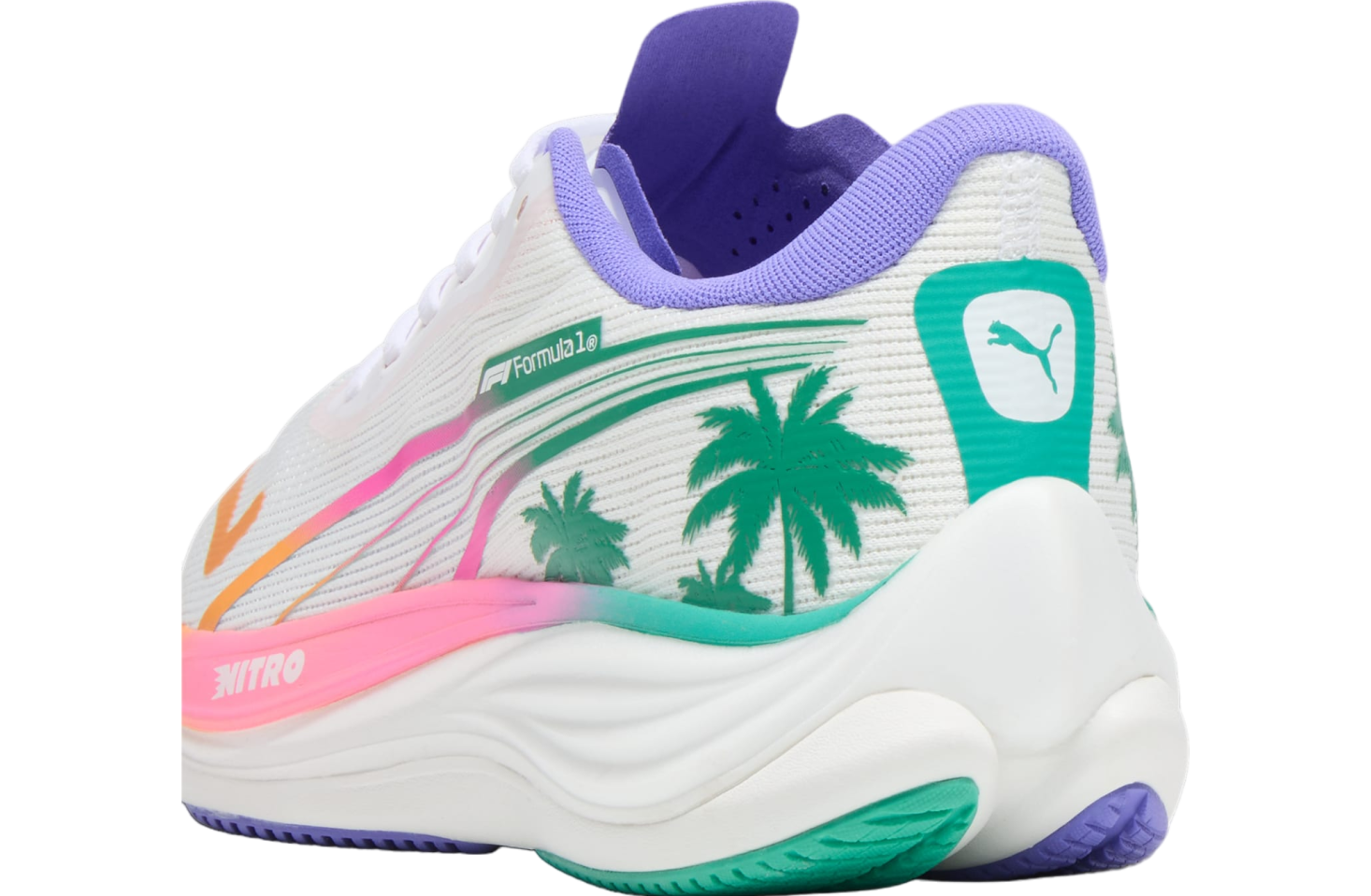 Puma X F1 Velocity Nitro 3 Miami Grand Prix White / Dark Amethyst