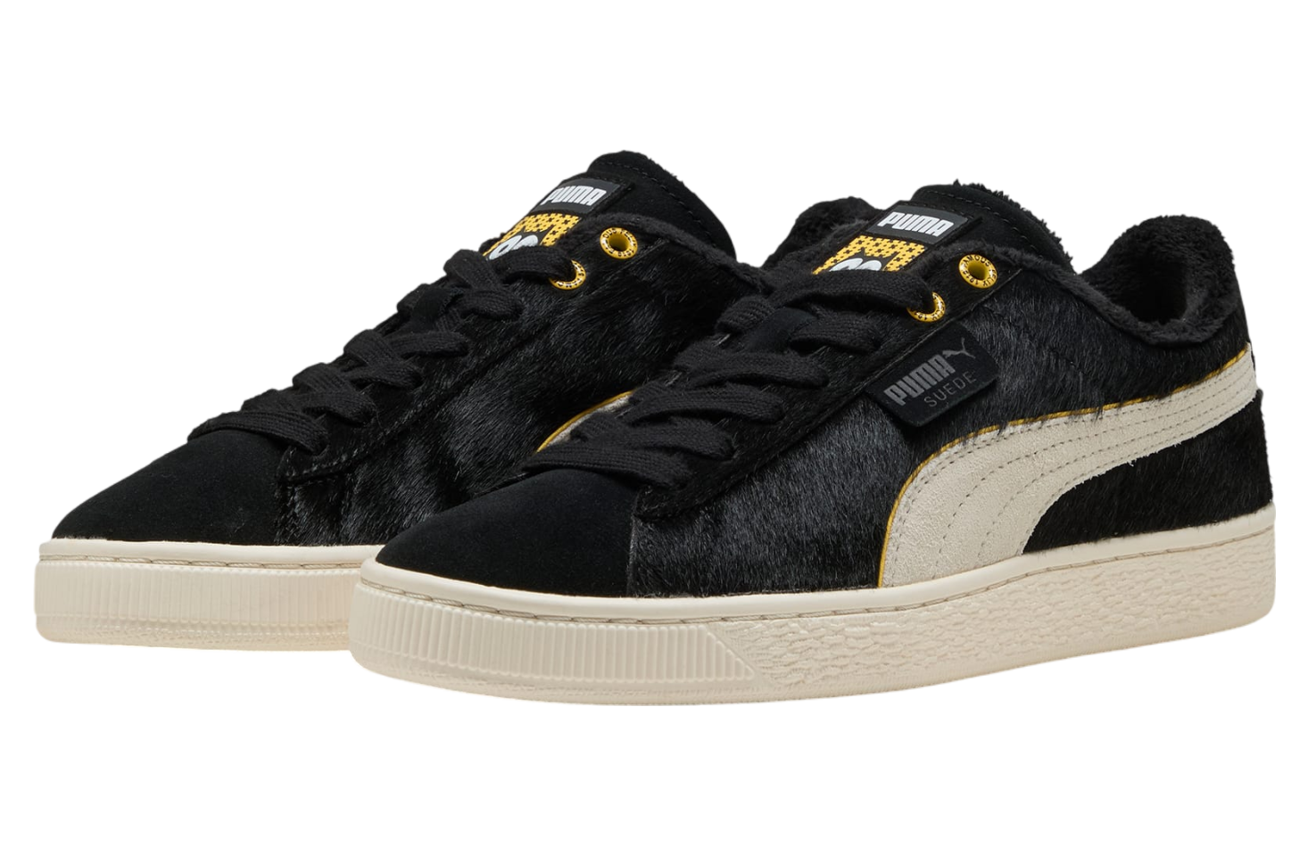 Puma x Felix The Cat Suede Black / Pelé Yellow