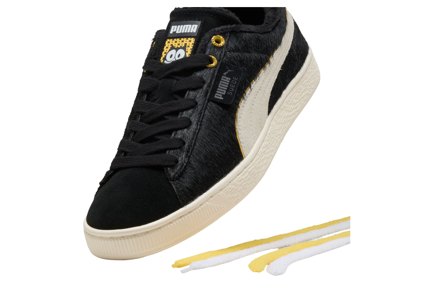 Puma x Felix The Cat Suede Black / Pelé Yellow