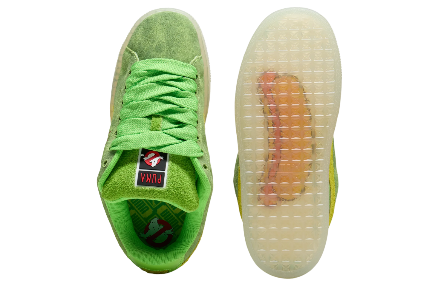 Puma x Ghostbusters Suede XL Slimer Green / Lime Smash