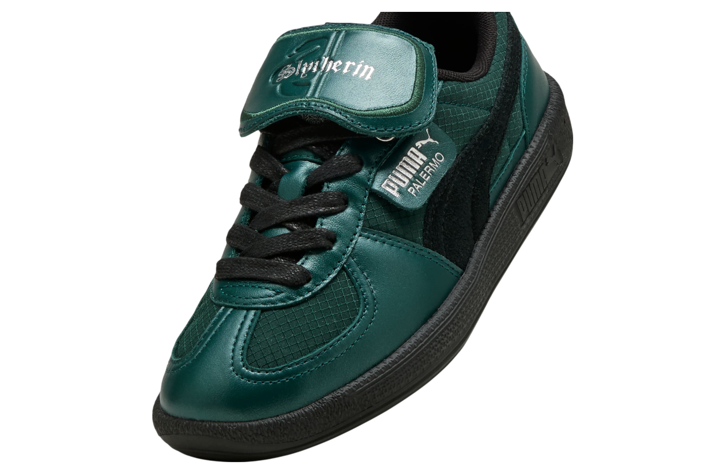 【PUMA】PUMA PALERMO 2 HARRY POTTER DARK MYRTLE 国内発送 PUMA X HARRY POTTER Palermo 2 Lth Tongue Sneakers 'Dark