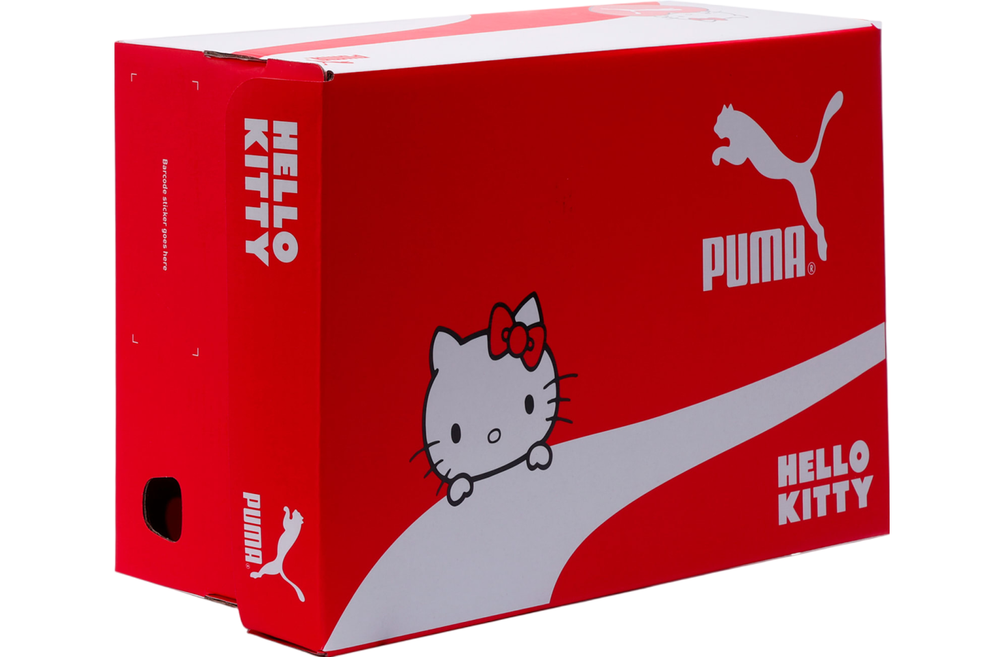 Puma x Hello Kitty And Friends Suede XL Red Bow WMNS For All Time Red / White