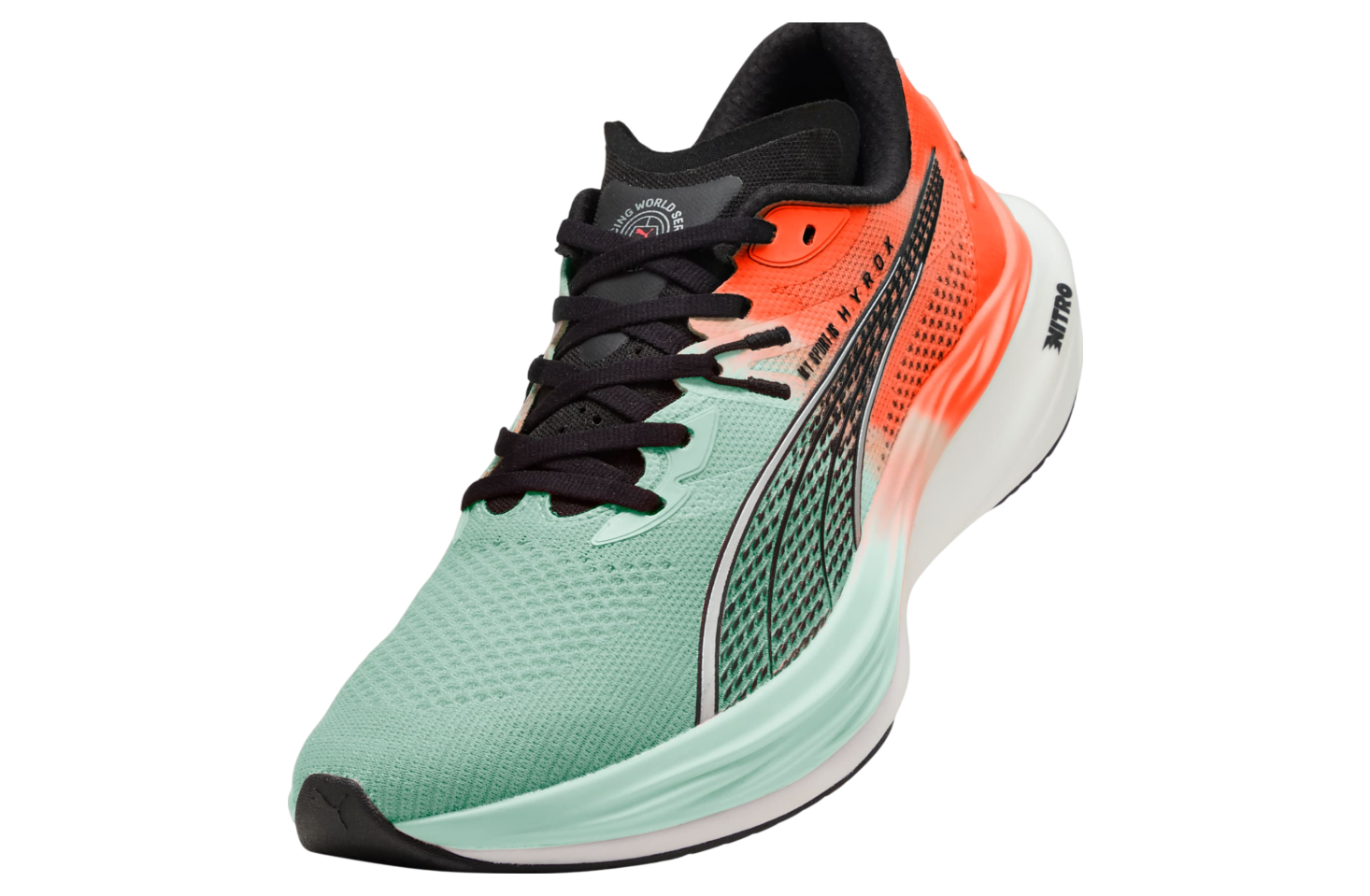 Puma X Hyrox Deviate Nitro 3 Glowing Red / Mint Melt