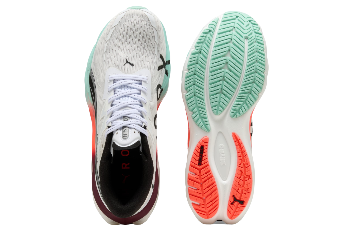 Puma X Hyrox Velocity Nitro 4 White / Mint Melt