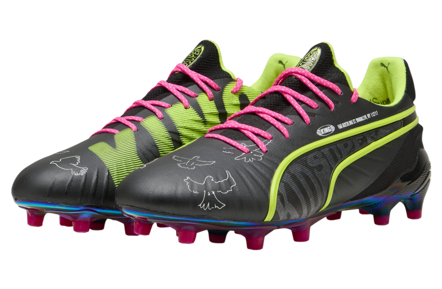 Puma X Kidsuper King Ultimate Black / Electric Lime
