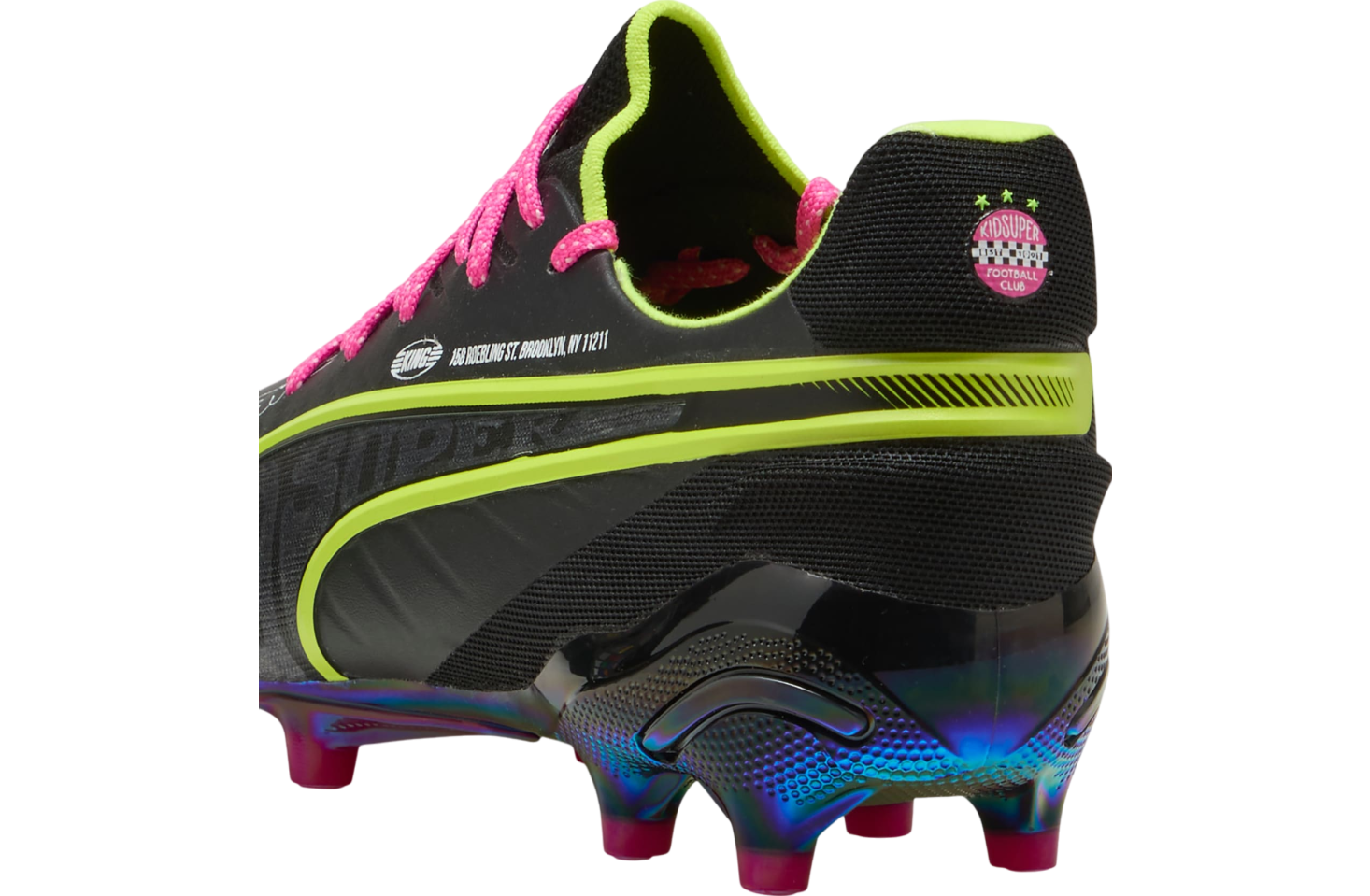 Puma X Kidsuper King Ultimate Black / Electric Lime