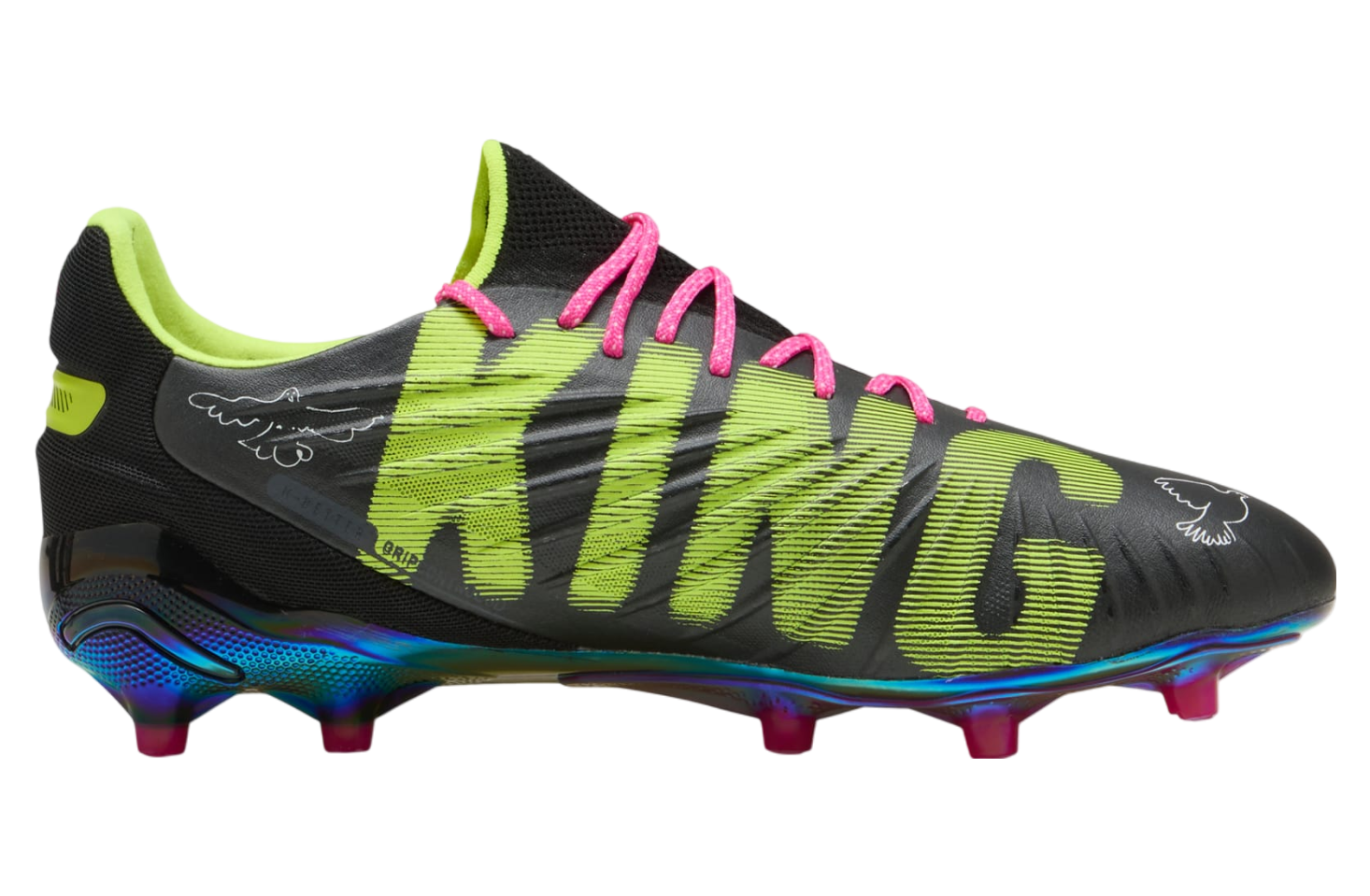 Puma X Kidsuper King Ultimate Black / Electric Lime