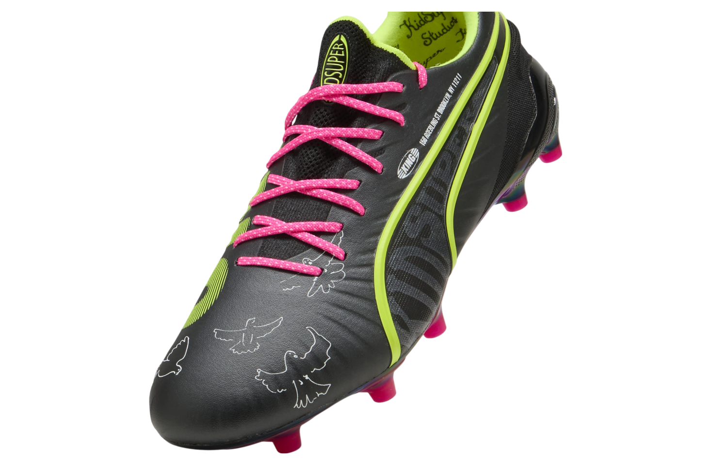 Puma X Kidsuper King Ultimate Black / Electric Lime