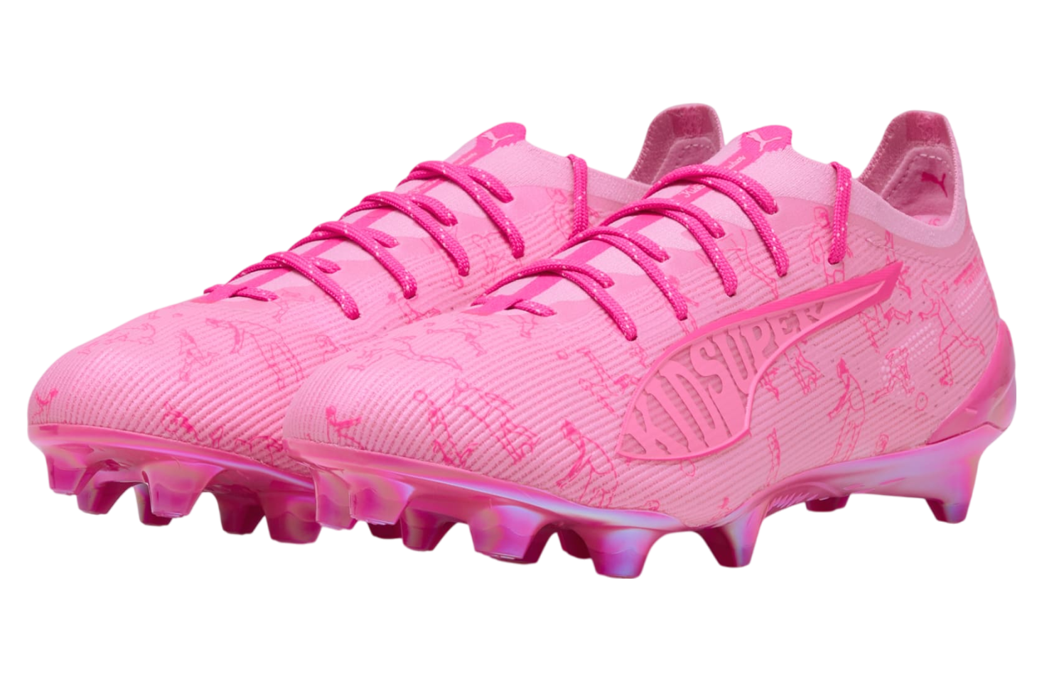 Puma X Kidsuper Ultra 5 Ultimate Pink Lilac / Fast Pink
