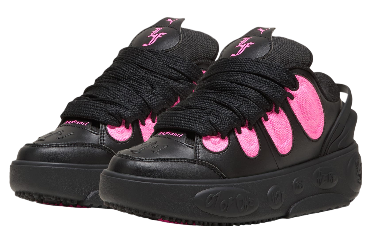 Puma X Lamelo Ball Lafrancé Untouchable GS Black / Glowing Pink