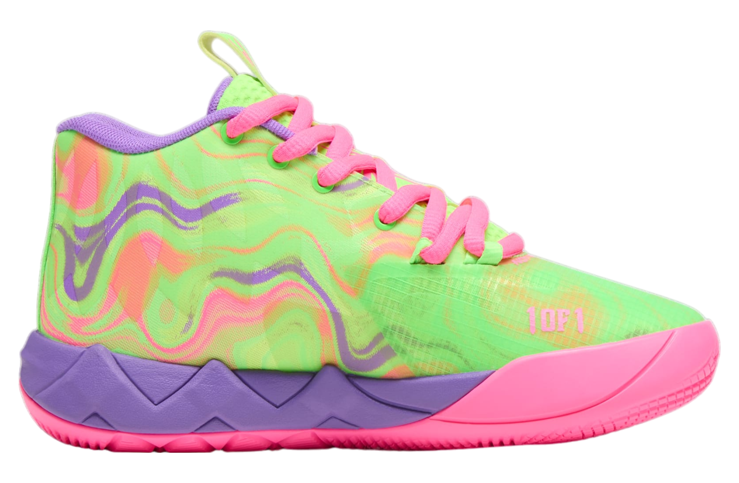 Puma X Lamelo Ball Mb.01 Inverse Toxic GS Purple Glimmer / Knockout Pink