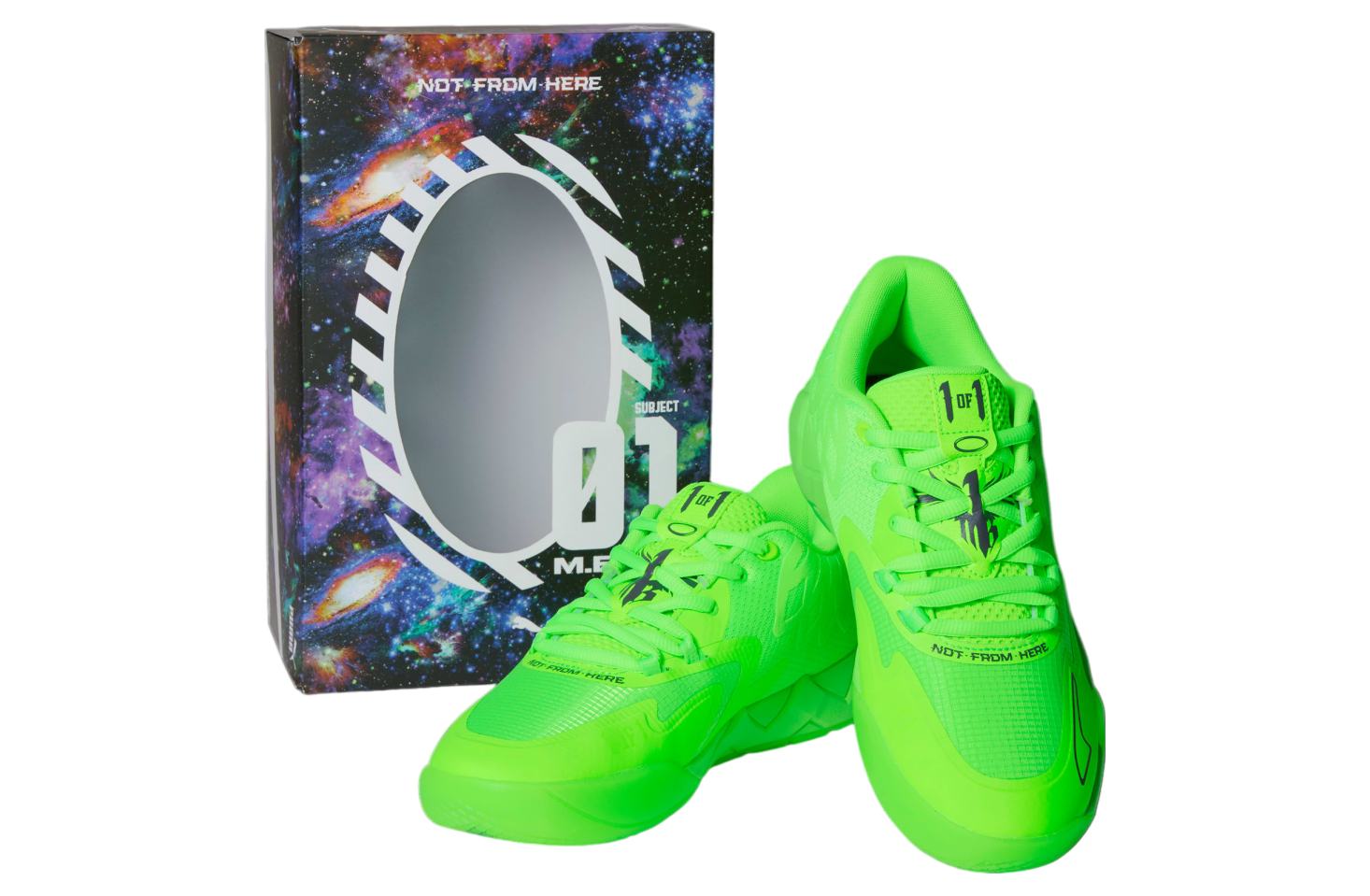 Puma X Lamelo Ball Mb.01 Lo Green Gecko / Castlerock