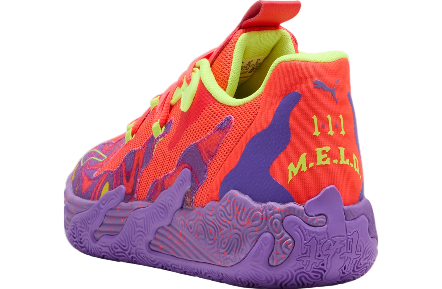 Puma X Lamelo Ball Mb.03 Lo Lava GS Purple Glimmer / Red Blast