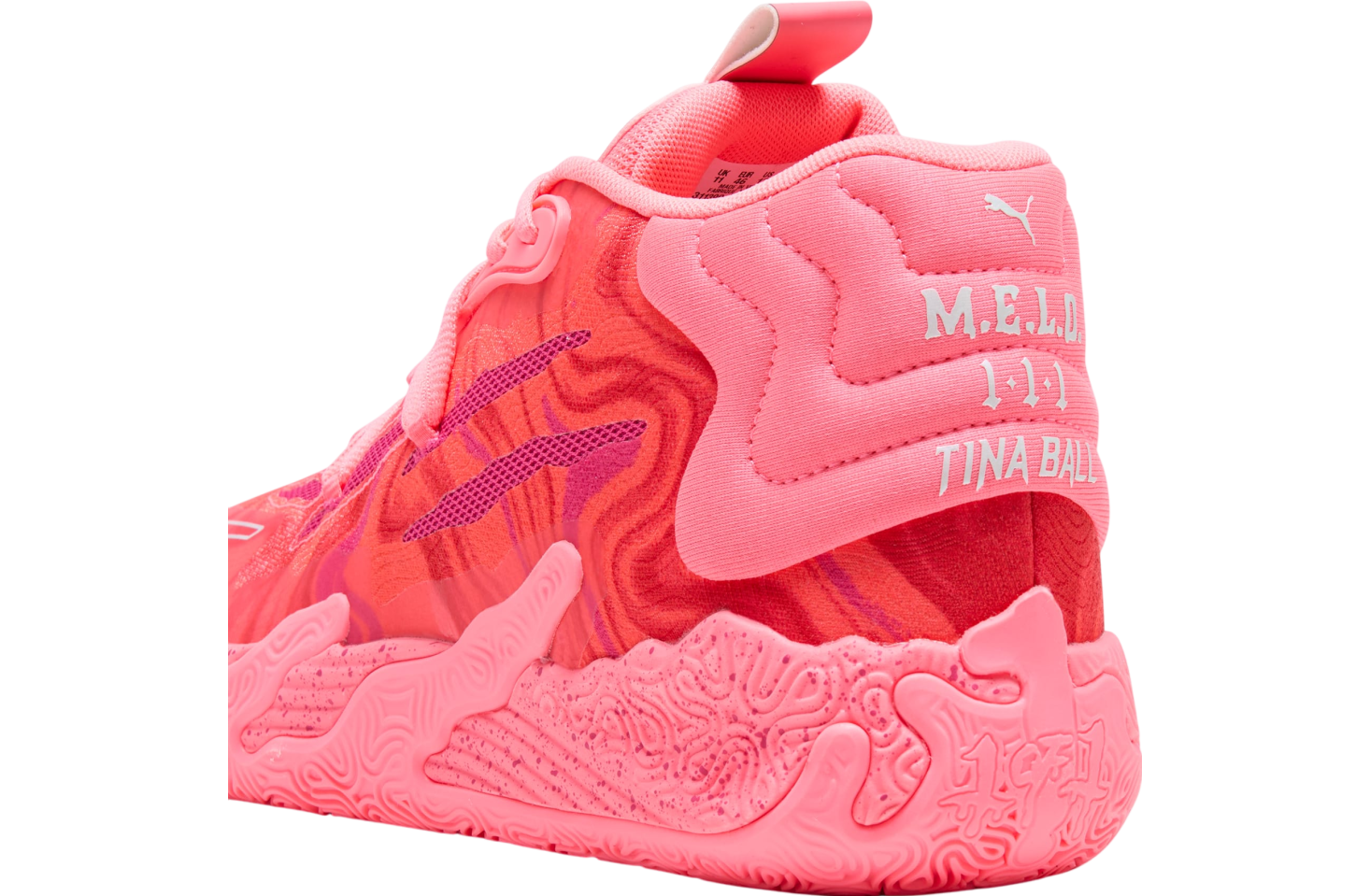 Puma x Lamelo Ball Mb.03 Mama Sunset Glow / Garnet Rose