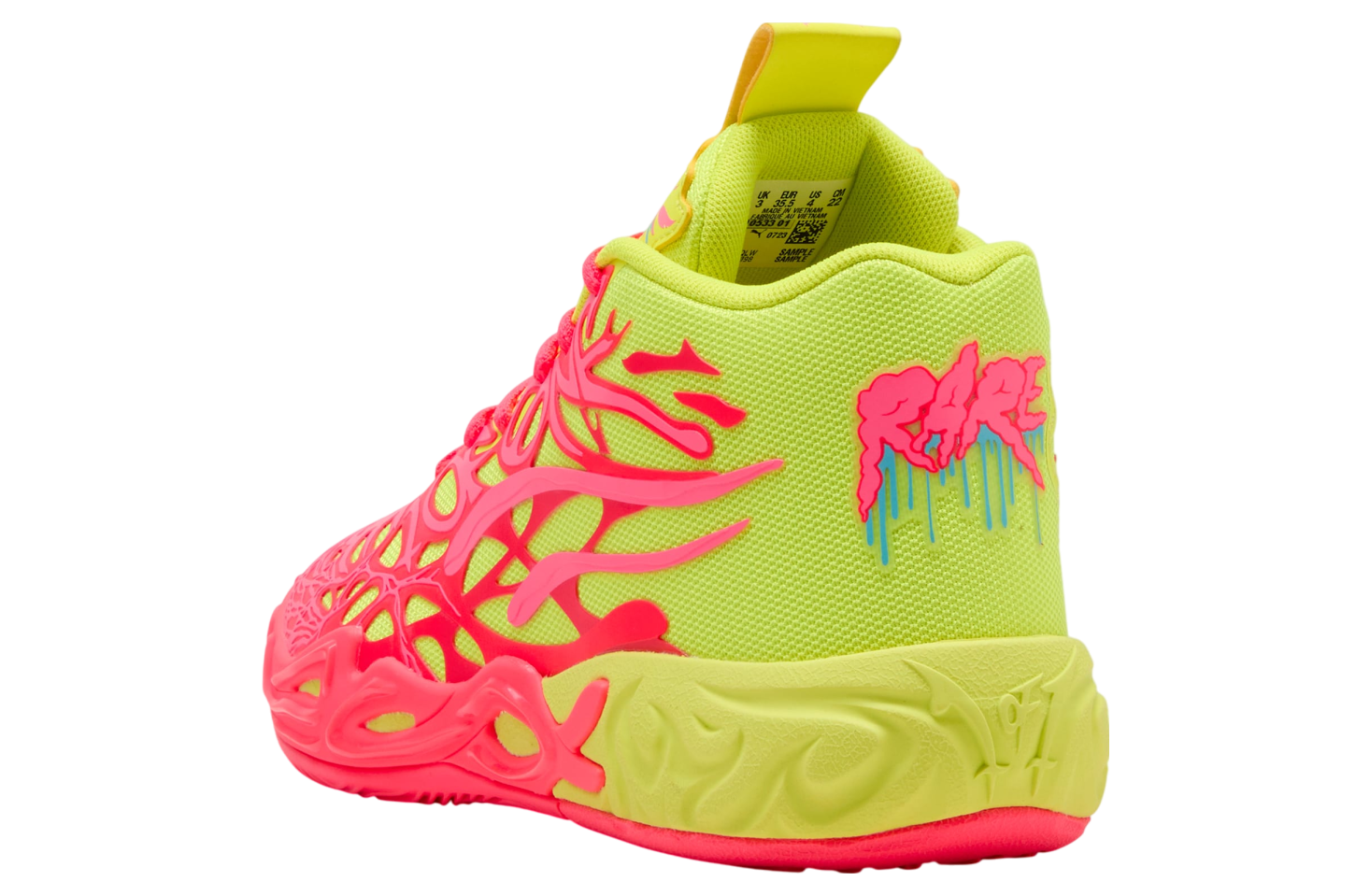 Puma x Lamelo Ball Mb.04 1love GS Pink Alert / Yellow Alert