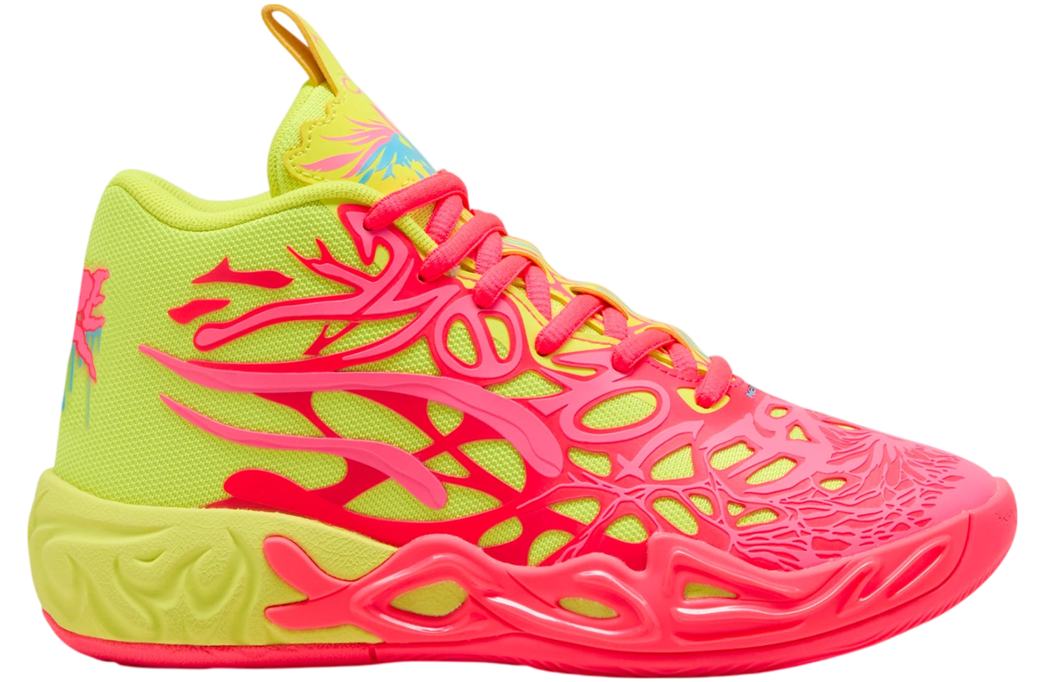 Puma x Lamelo Ball Mb.04 1love GS Pink Alert / Yellow Alert