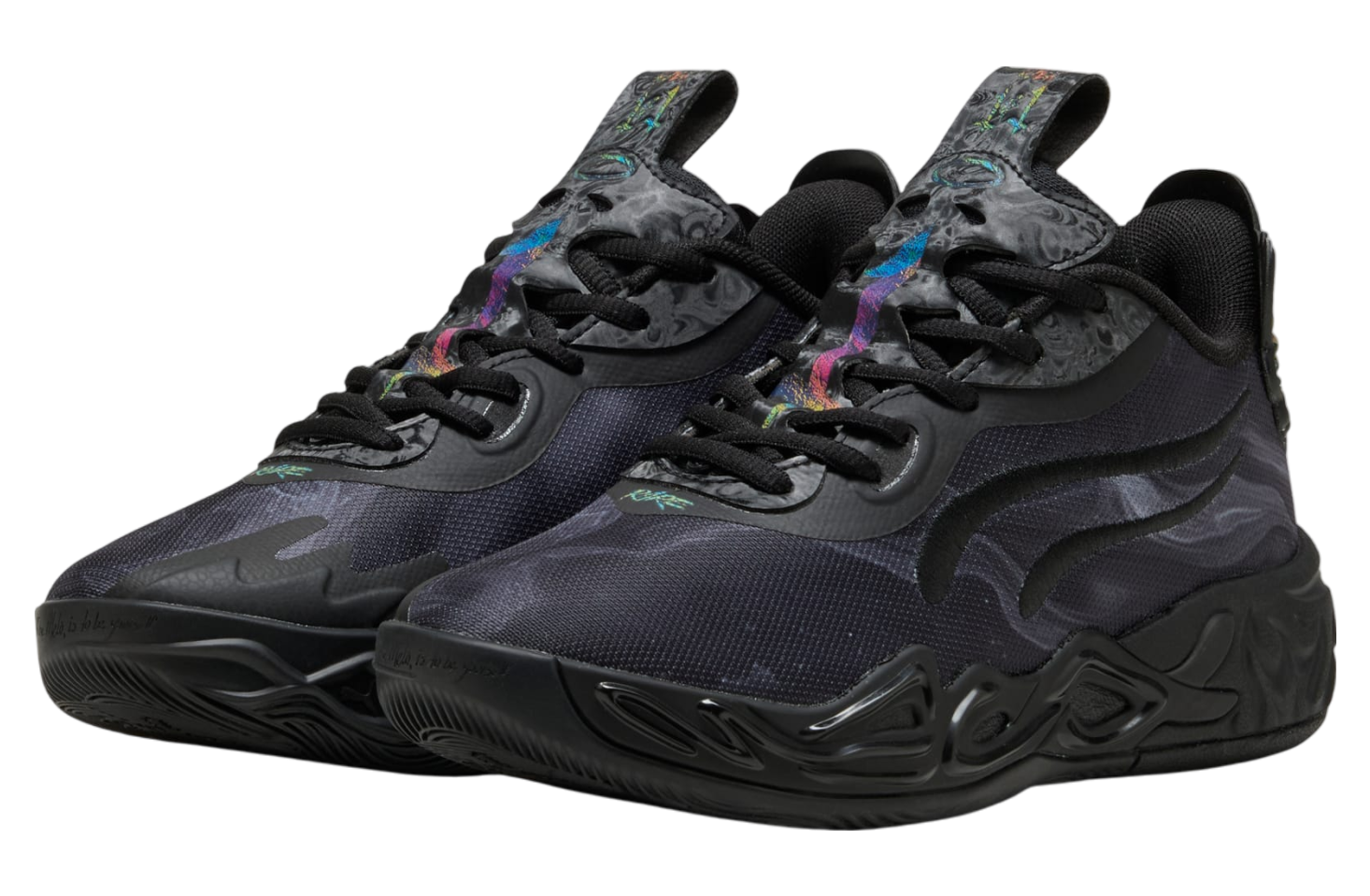 Puma x Lamelo Ball Mb.04 Lo Team GS Black / Dark Amethyst