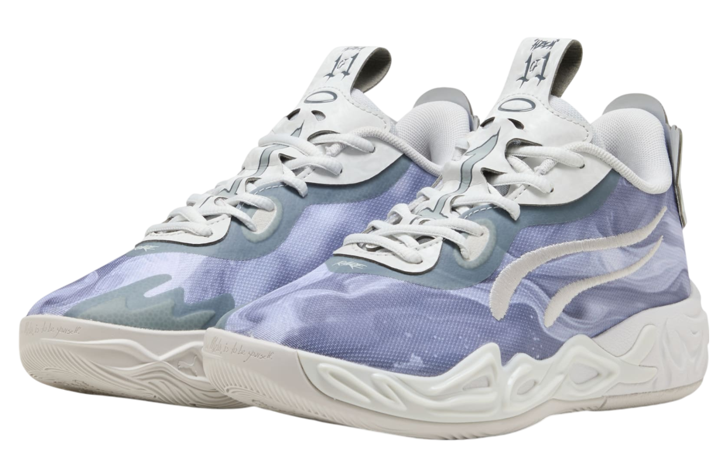 Puma x Lamelo Ball Mb.04 Lo Team GS Feather Gray / Cool Mid Gray