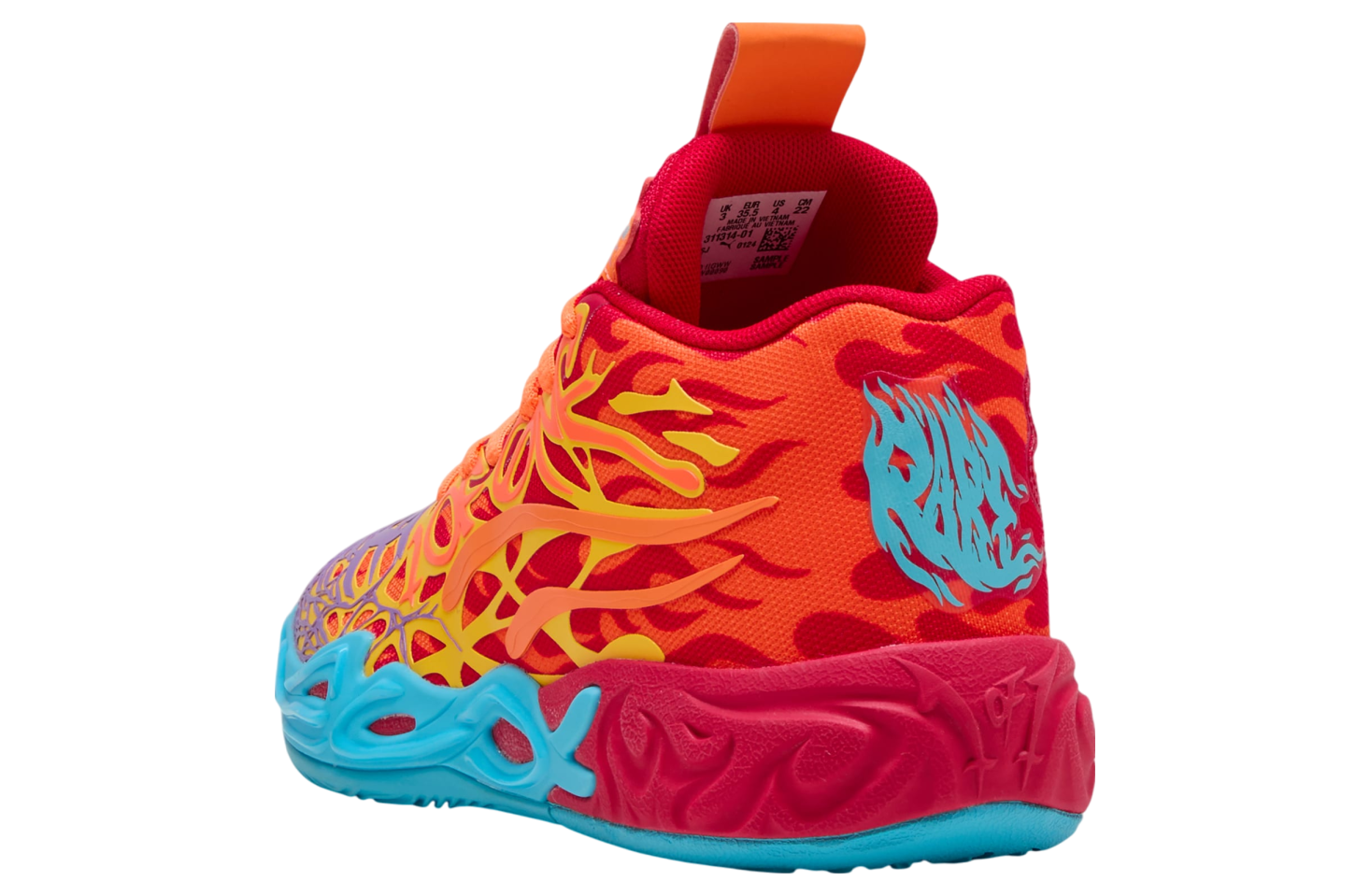 Puma x Lamelo Ball Mb.04 Phoenix Red / Orange Glow