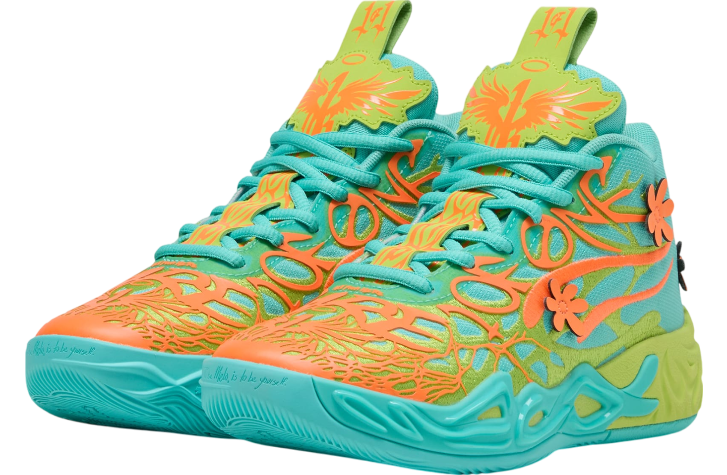 Puma x Lamelo Ball Mb.04 Scooby-Doo Aquatic / Lime Smash