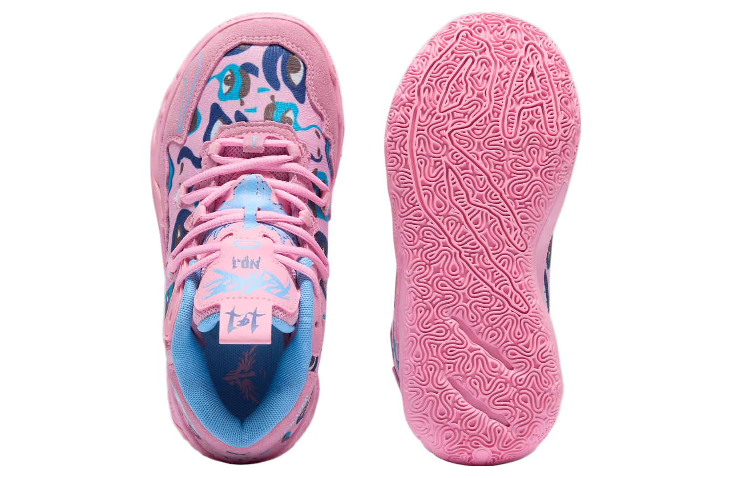 Puma X Lamelo Ball X Kidsuper Mb.03 GS Pink Lilac / Team Light Blue