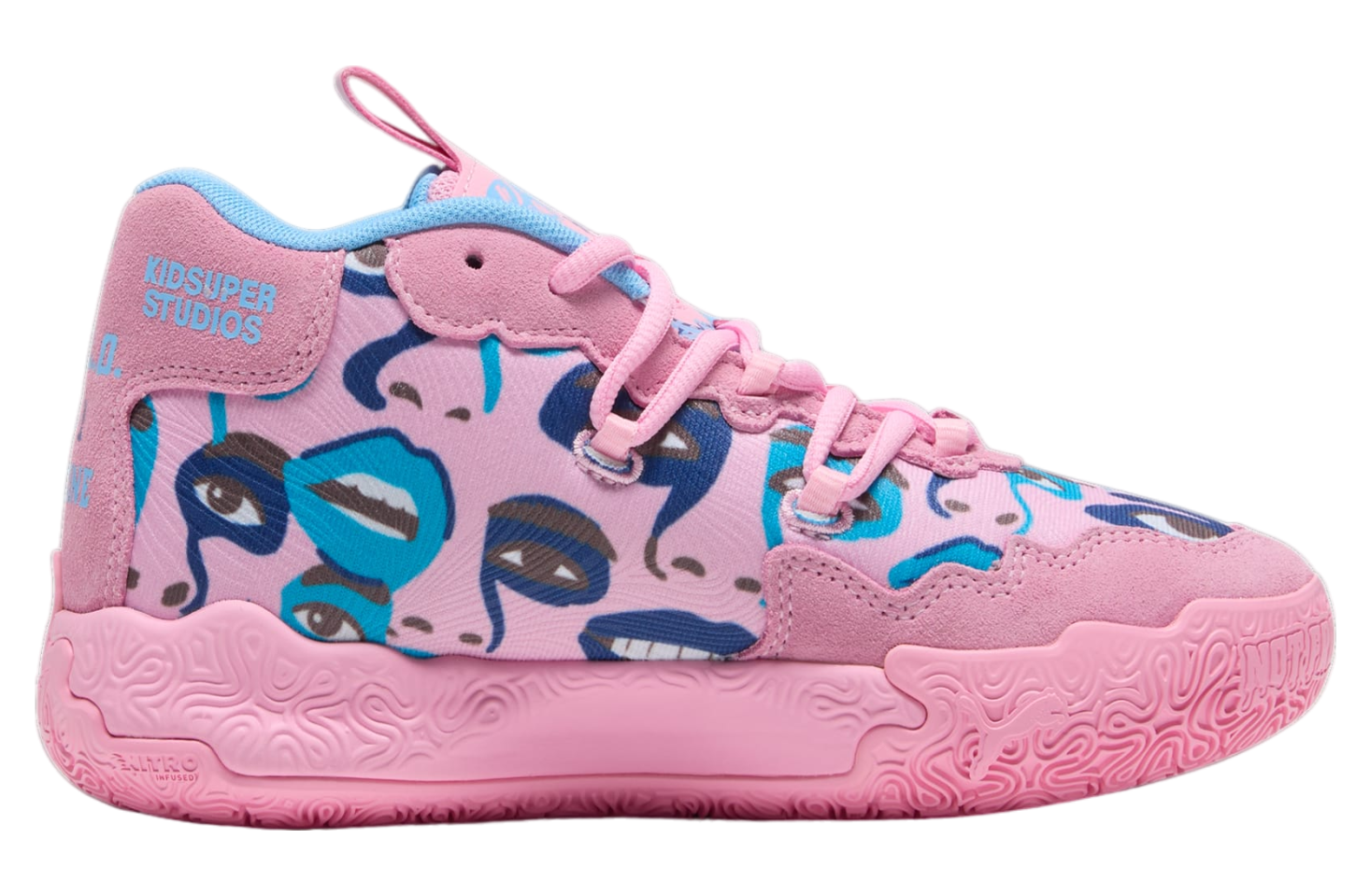 Puma X Lamelo Ball X Kidsuper Mb.03 GS Pink Lilac / Team Light Blue