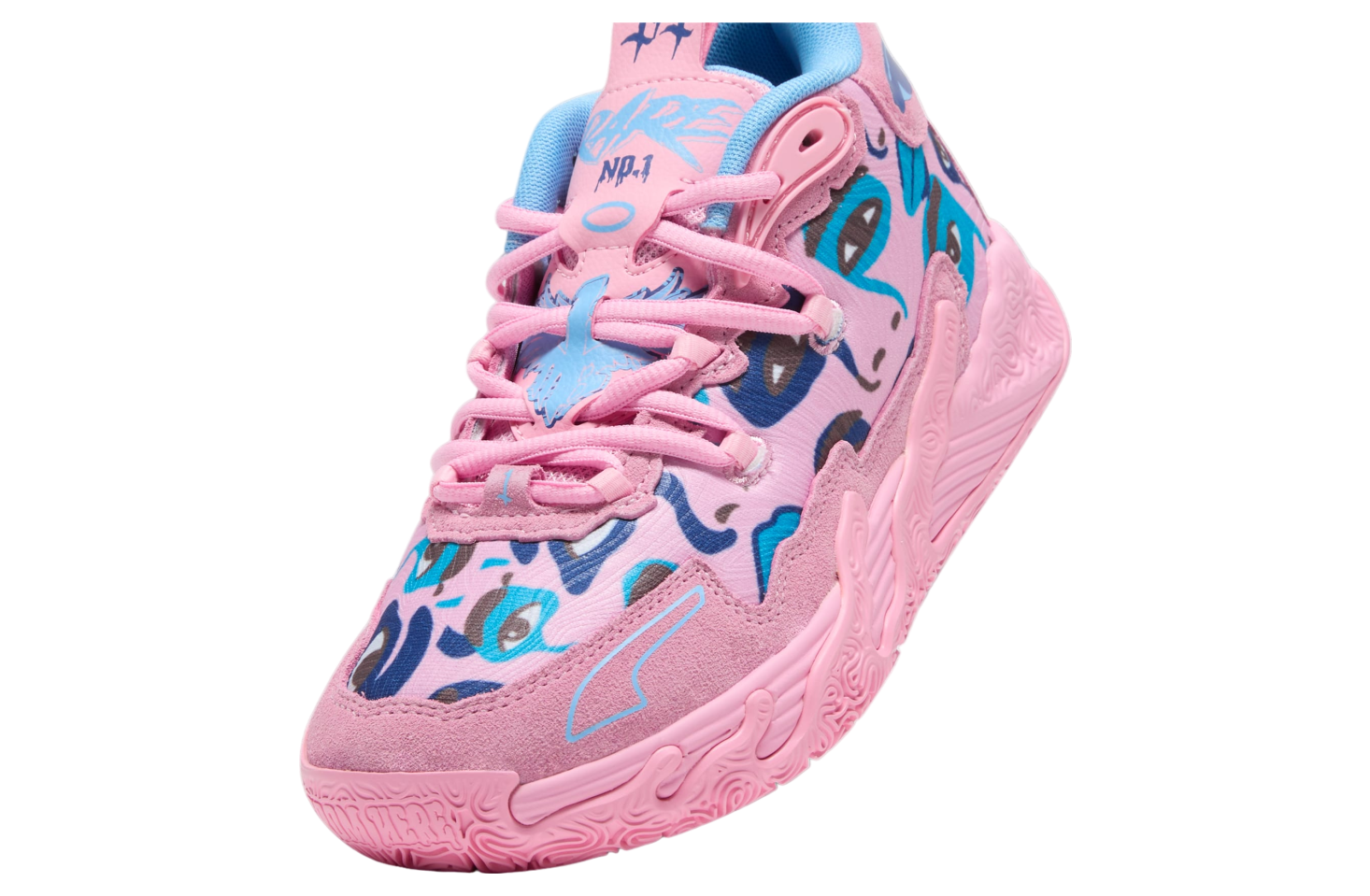 Puma X Lamelo Ball X Kidsuper Mb.03 GS Pink Lilac / Team Light Blue