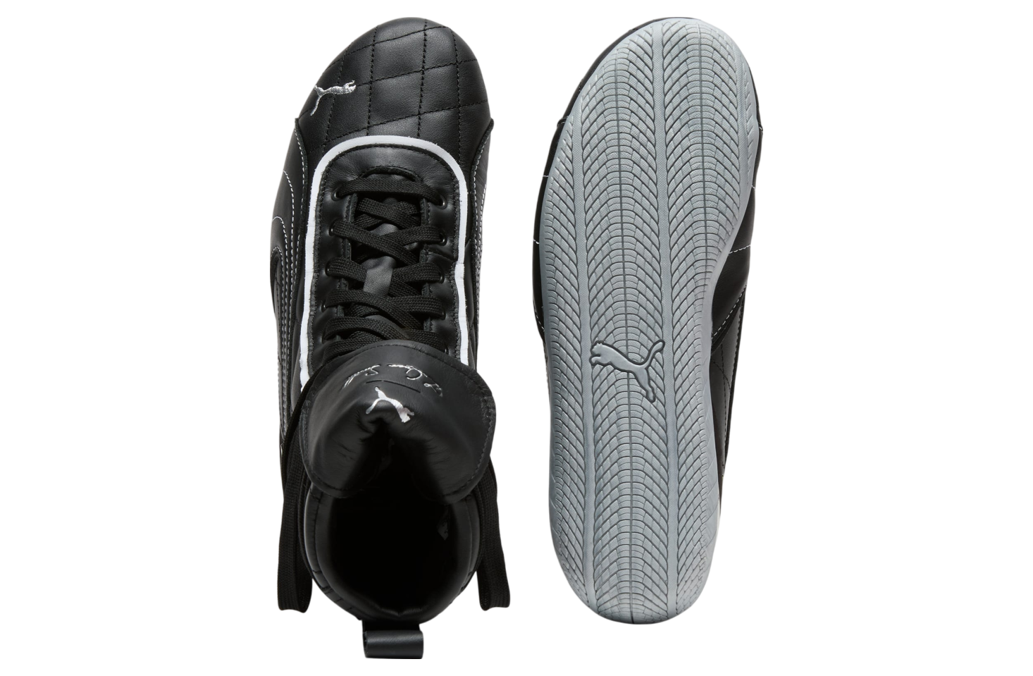 Puma X Laquan Smith Speedcat Mid Leather Wmns Black / Silver