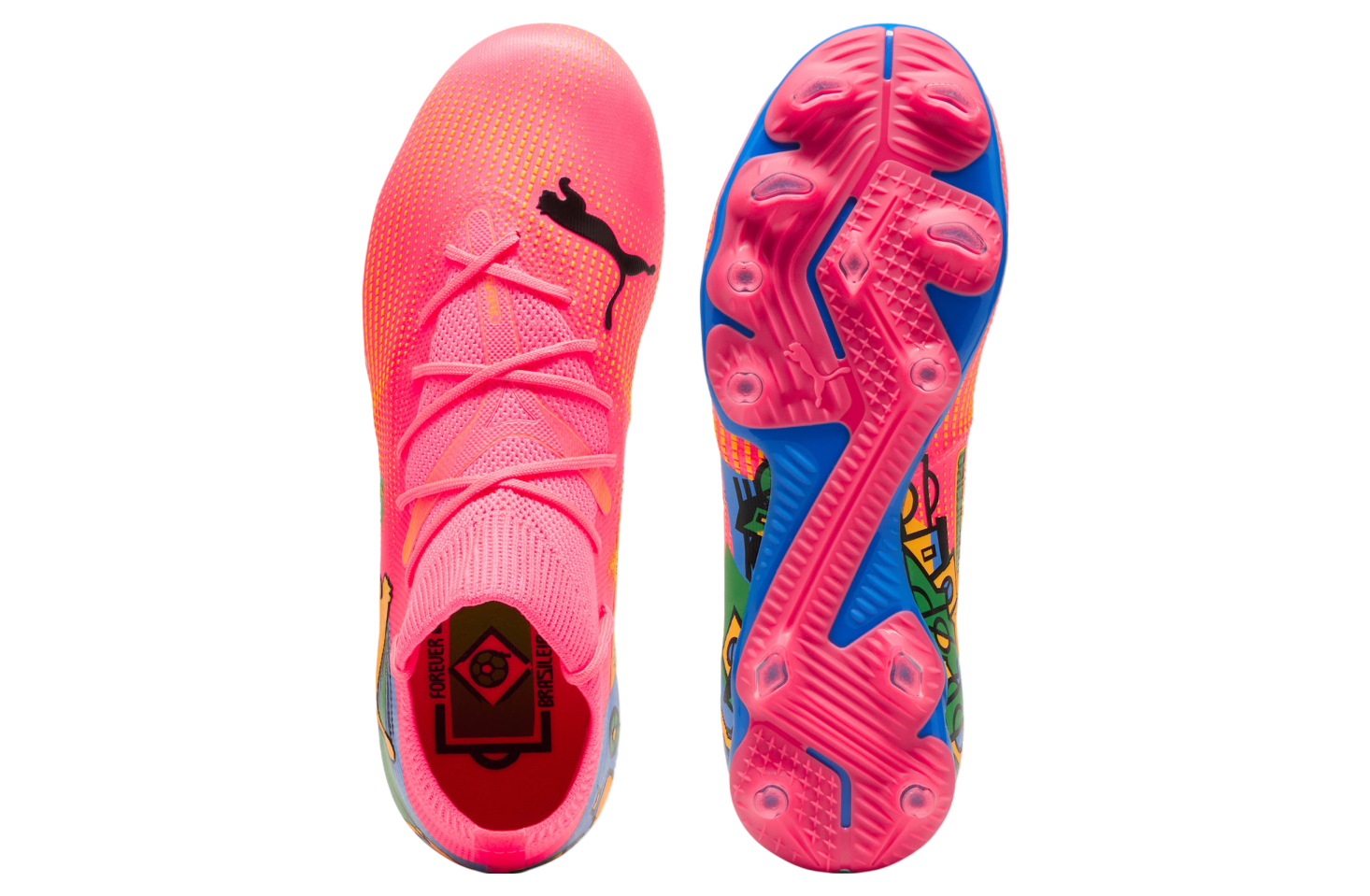 Puma x Neymar JR x Copa AmÉrica Future 7 Match FG/AG Sunset Glow / Black