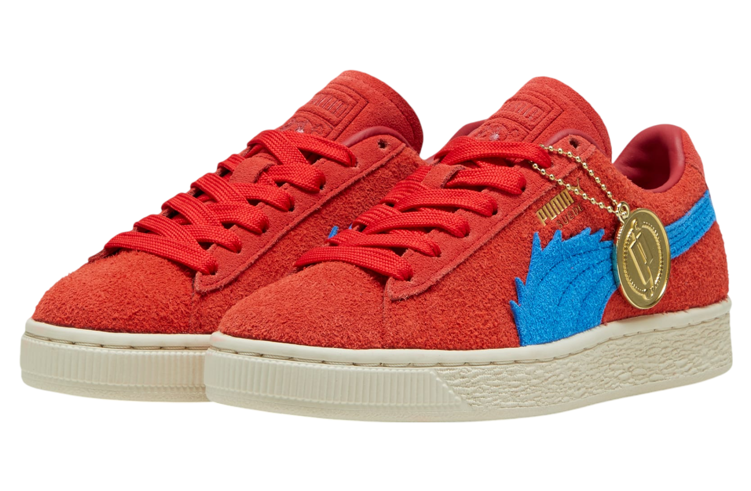 Puma x One Piece Suede Buggy Big Kids For All Time Red / Ultra Blue