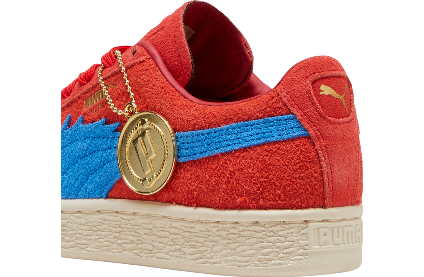 Puma x One Piece Suede Buggy Big Kids For All Time Red / Ultra Blue