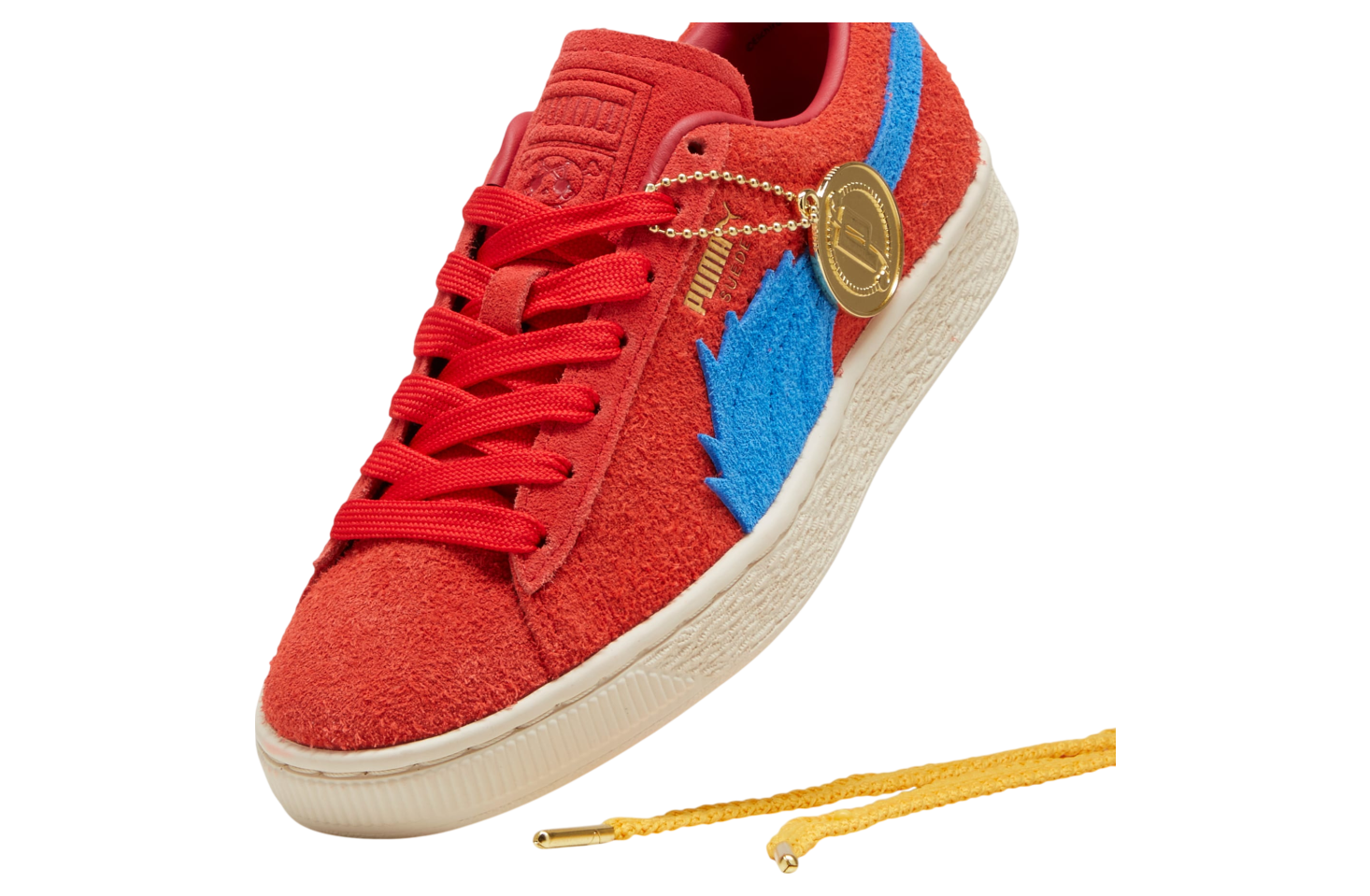 Puma x One Piece Suede Buggy Big Kids For All Time Red / Ultra Blue