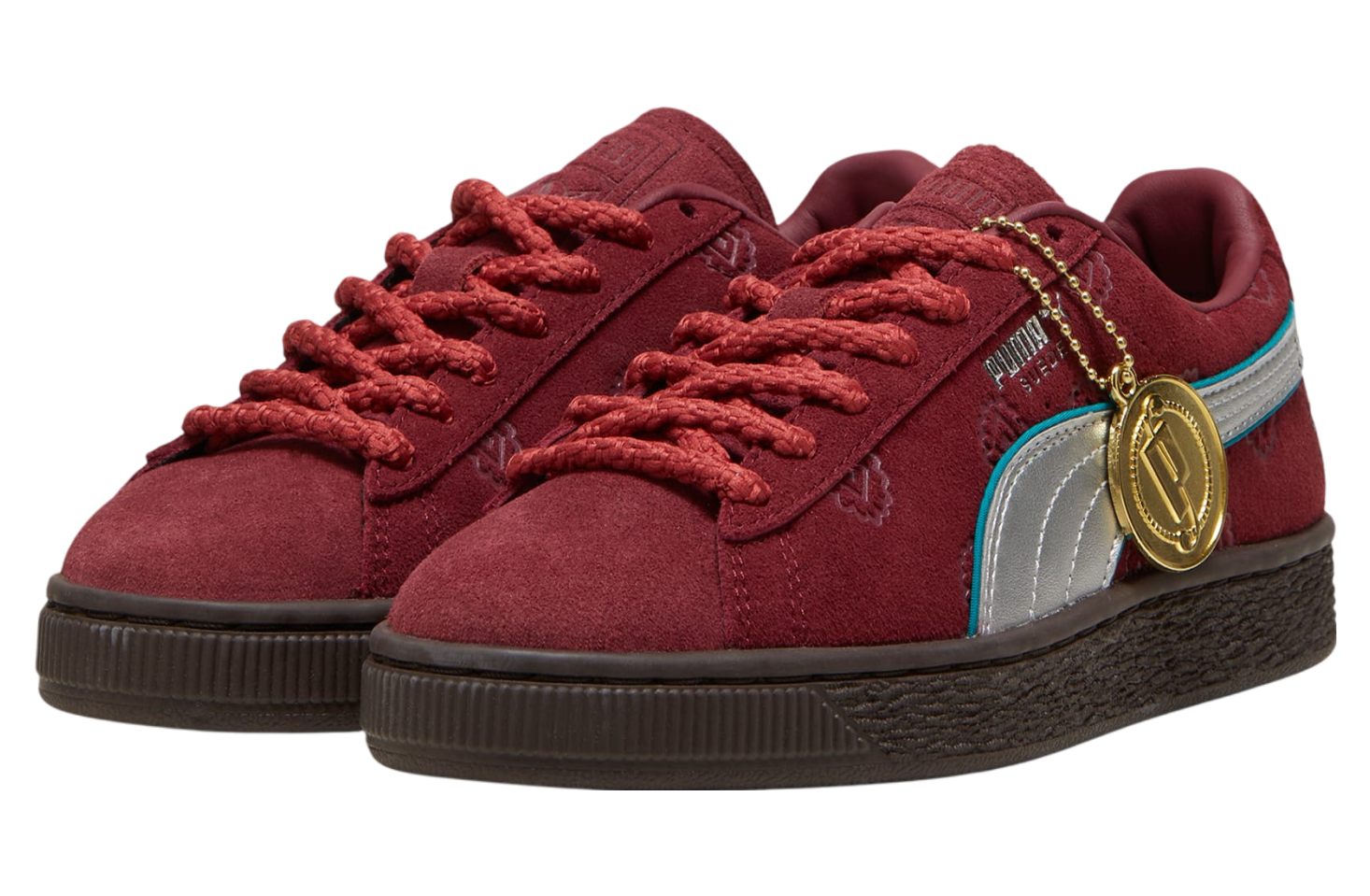 Puma x One Piece Suede Red-Haired Shanks Big Kids Team Regal Red / Silver