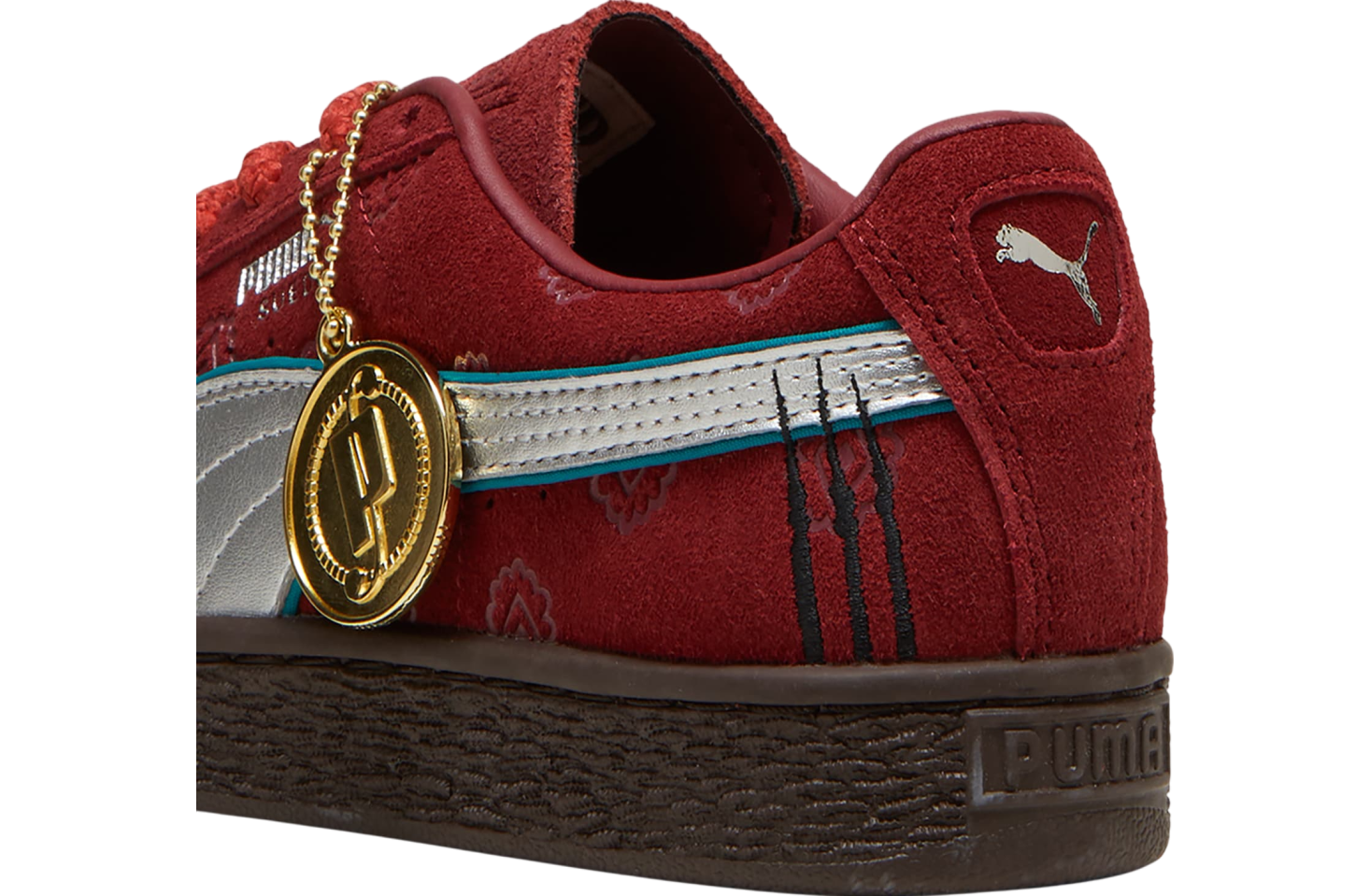 Puma x One Piece Suede Red-Haired Shanks Big Kids Team Regal Red / Silver