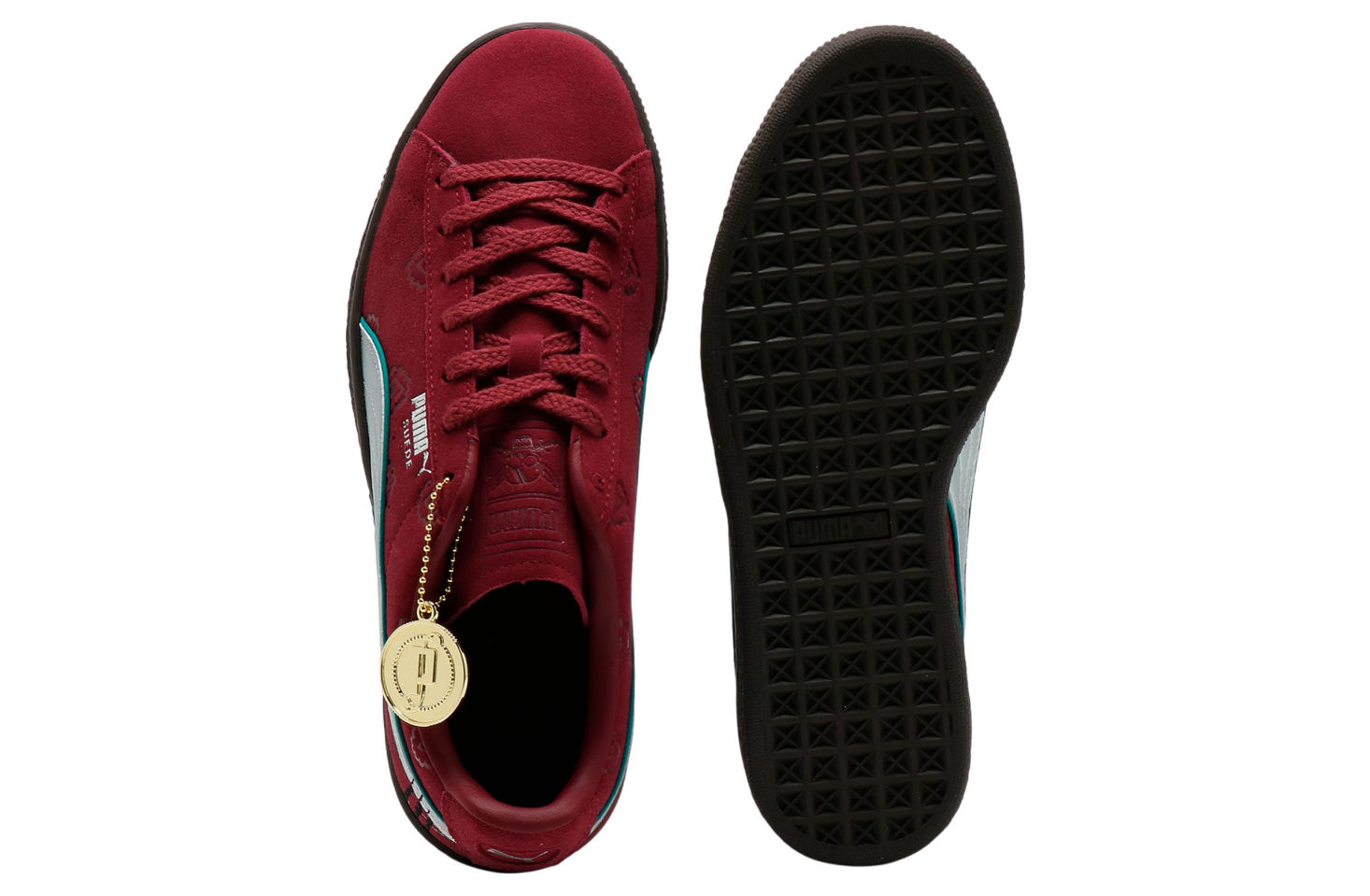 Puma x One Piece Suede Red-Haired Shanks Team Regal Red / Silver