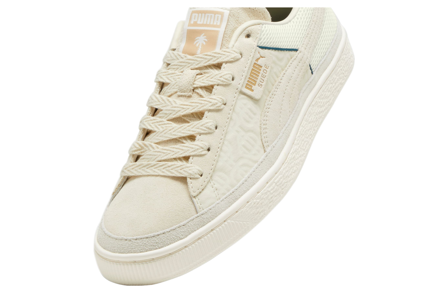 Puma X Palm Tree Crew Suede Alpine Snow / Warm White