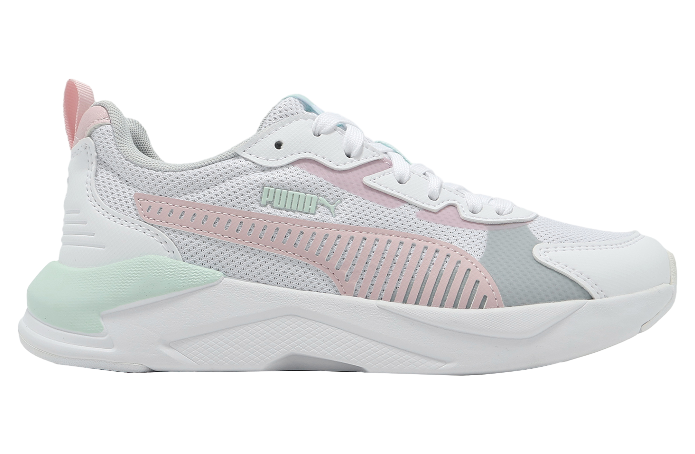 RAASAY ラッセイ Puma X-Ray 3 LT JR GS White / Pink - Mar 2025 - 40149304