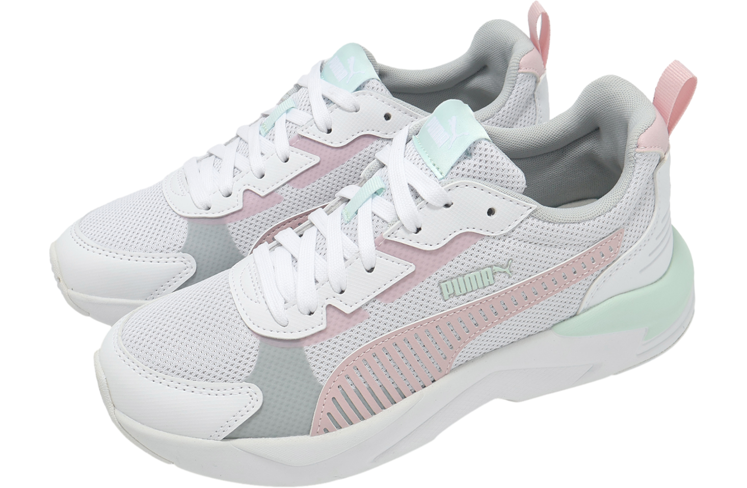 Puma X-Ray 3 LT JR GS White / Pink