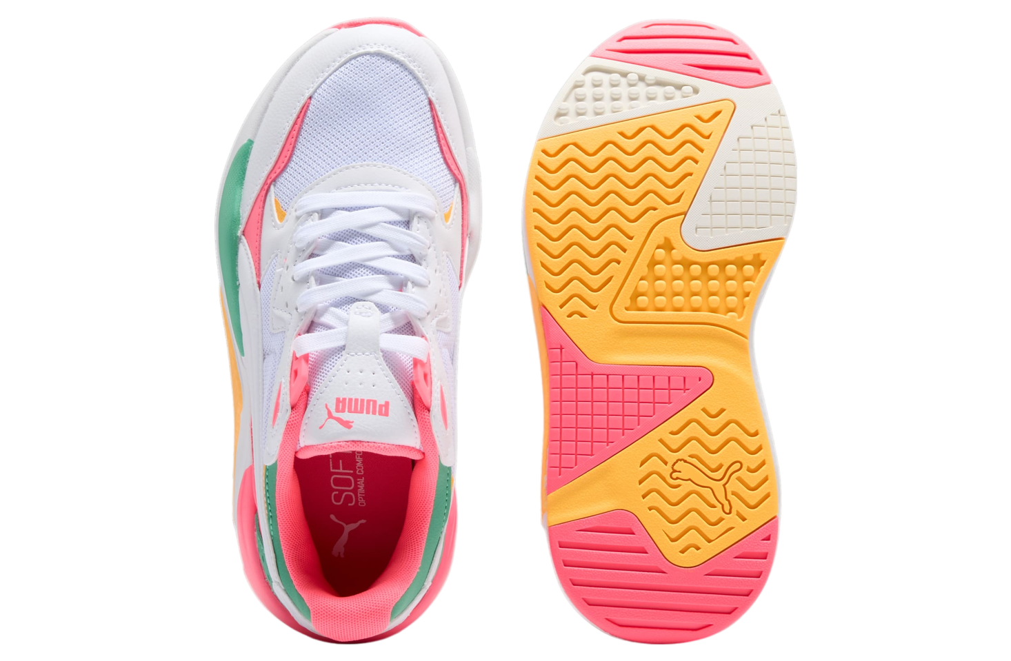 Puma X-ray Speed Wide WMNS White / Sunset Glow