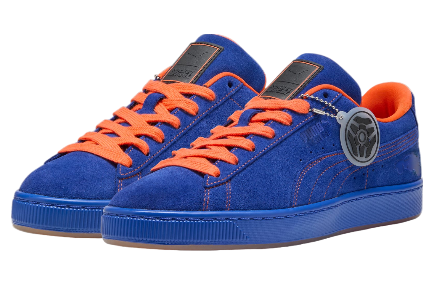 Puma X Rocket League Suede Dart Blue / Rickie Orange