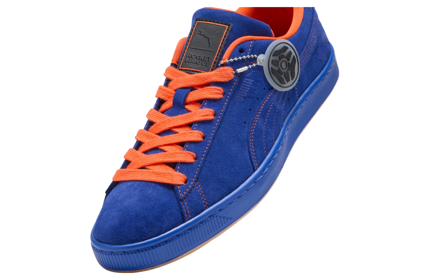 Puma X Rocket League Suede Dart Blue / Rickie Orange