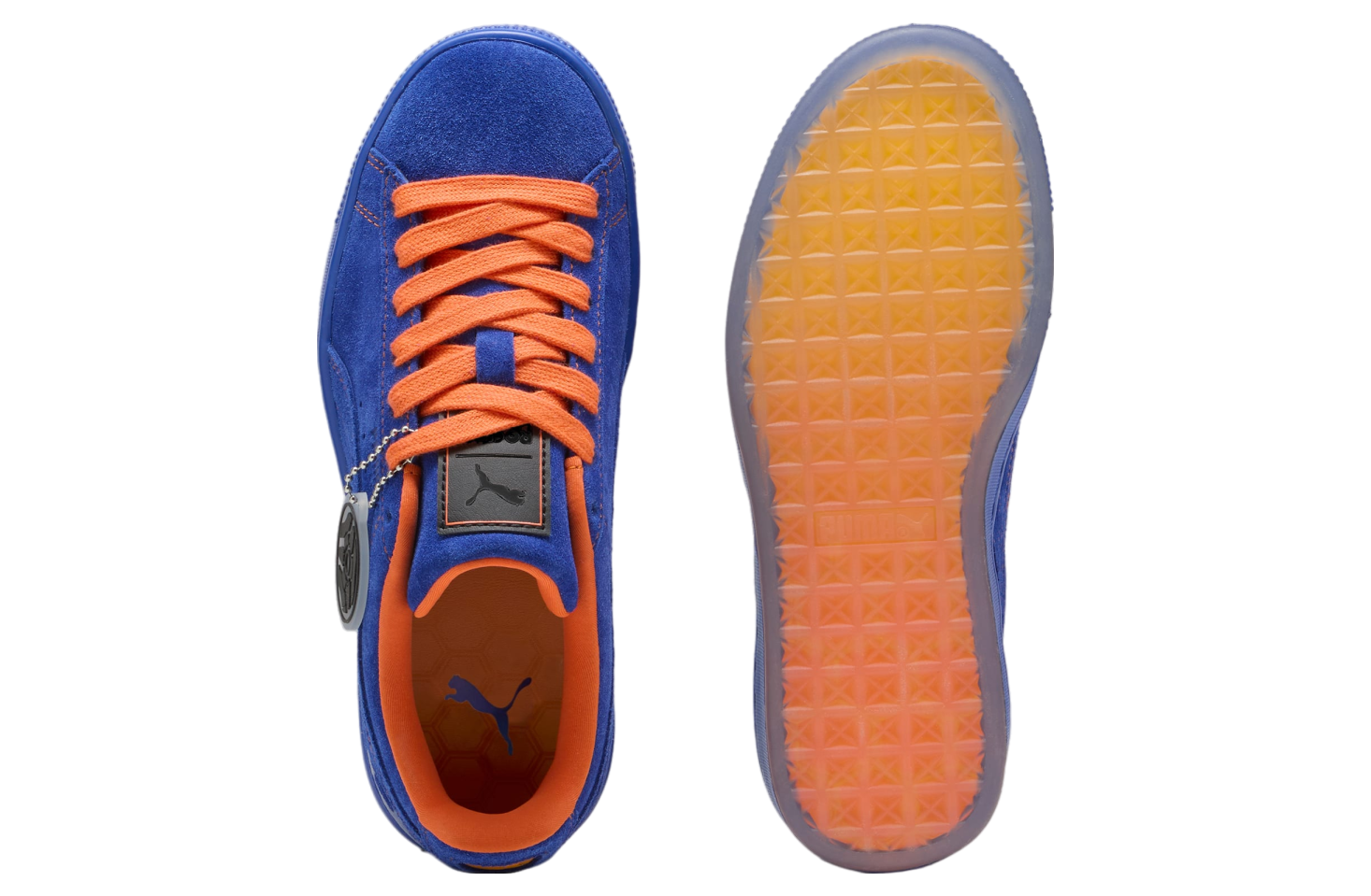 Puma x Rocket League Suede GS Dart Blue / Rickie Orange