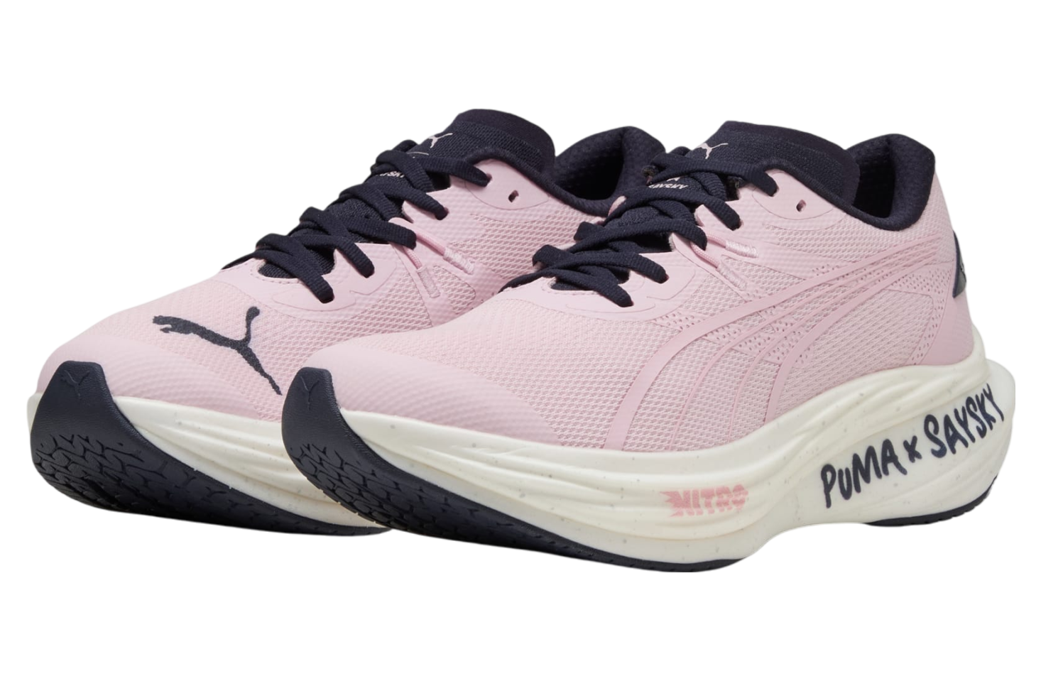 Puma X Saysky Deviate Nitro 3 Rose Mauve / New Navy