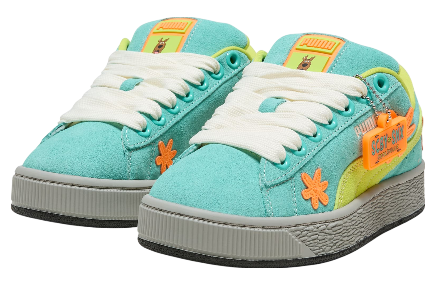 Puma x Scooby-Doo Suede XL Lime Smash / Aquatic