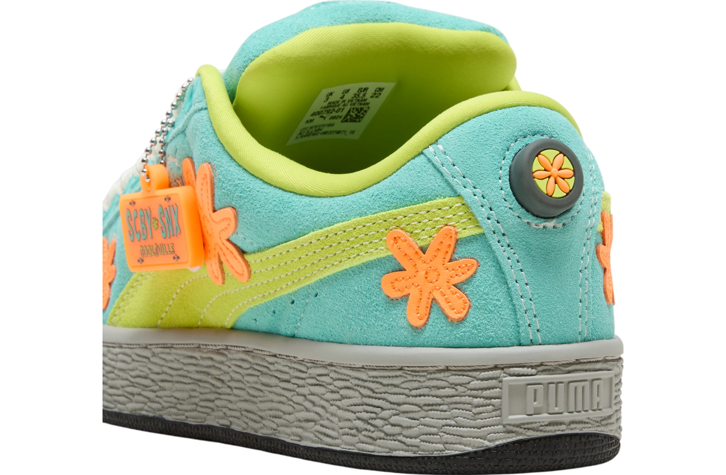 Puma x Scooby-Doo Suede XL Lime Smash / Aquatic