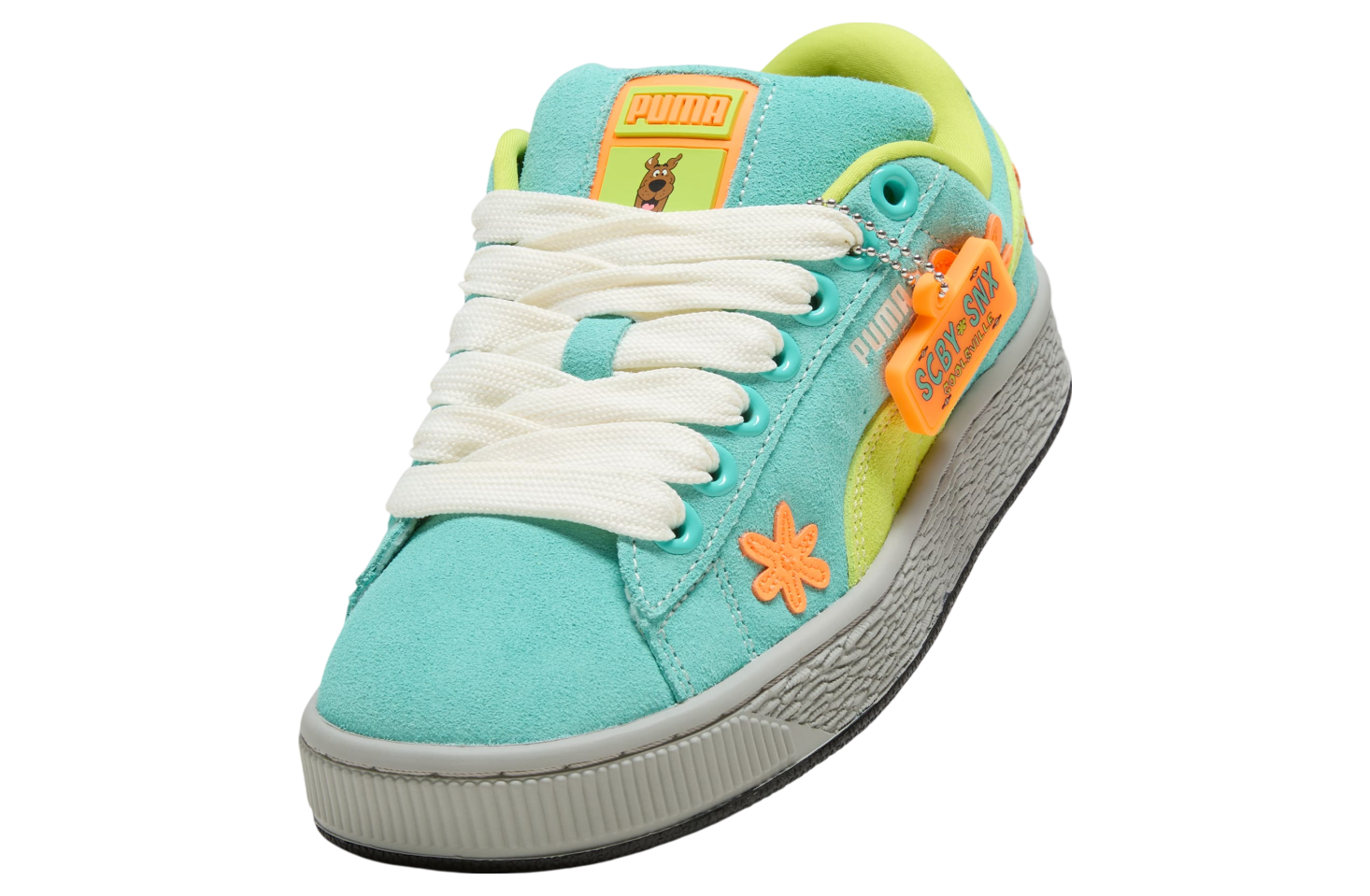 Puma x Scooby-Doo Suede XL Lime Smash / Aquatic