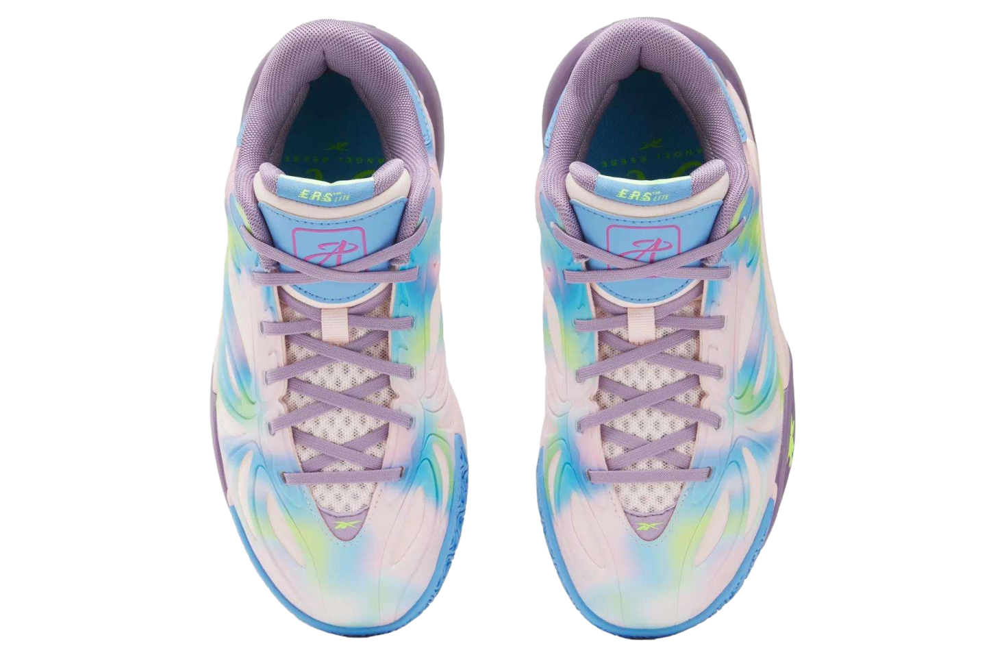 Reebok Angel Reese 1-Big Kids GS Unapologetically Angel: Atomic Aqua / Dream Purple