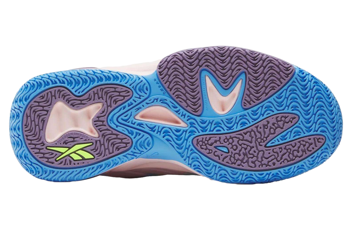 Reebok Angel Reese 1-Big Kids GS Unapologetically Angel: Atomic Aqua / Dream Purple