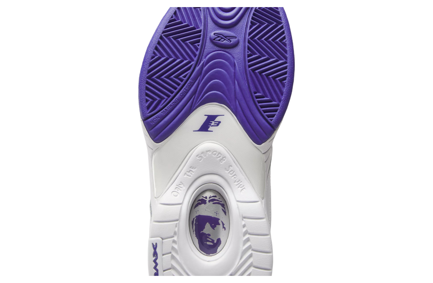 Reebok Answer Iv White / Team Purple