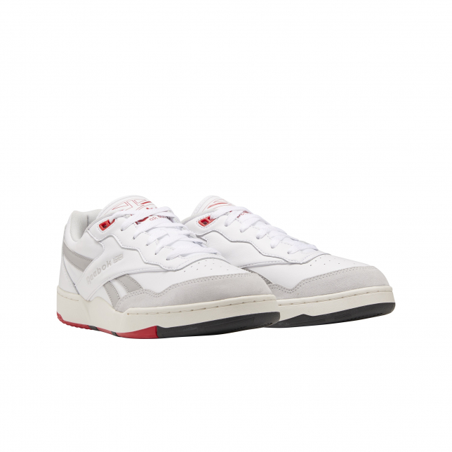 Reebok BB 4000 II Cloud White Vector Red